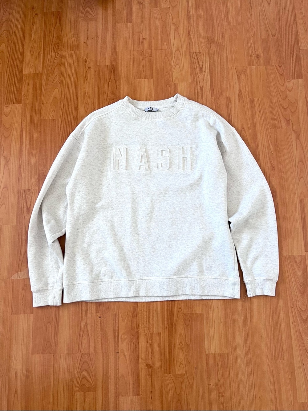 NASH Iconic Crewneck in Oatmeal - Unisex